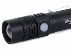 Bailong Alu akumulatorska LED CREE zoom ročna svetilka XM-L T6 400m