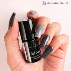 Juliana Nails Gel Lak Reflective Glitter siva z bleščicami No.737 6ml
