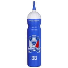 R&B Češki hokej športna steklenica s šobo modra glasnost: 1000 ml