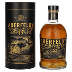 Aberfeldy Škotski whisky 12 YO + GB 0,7 l