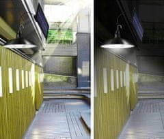 Solarna viseča LED svetilka vodoodporna hladno bela 2200mAh IP65