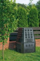 nabbi Vrtni kompostnik IKEL630C 630 l - črn