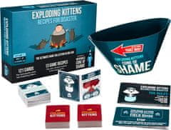 Exploding Kittens igra s kartami Exploding Kittens Recipes for Disaster angleška izdaja