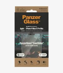 PanzerGlass Ultra-Wide Fit Camslider zaščitno steklo za iPhone 14 Plus/13 Pro Max, antibakterijsko