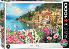 EuroGraphics Puzzle Lago di Como - jezero Como, Italija 1000 kosov