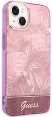Guess Marciano Jungle ovitek za iPhone 14, roza (GUHCP14SHGJGHP)