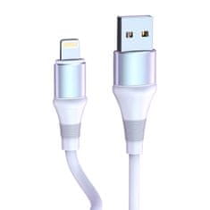 Vipfan Kabel USB na Lightning Vipfan Colorful X08, 3A, 1,2 m (bel)