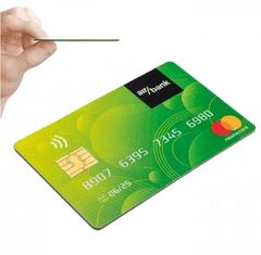 KJB Diktafon v plačilni kartici MS-8000