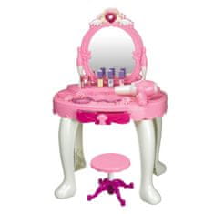 Baby Mix Sandra otroška toaletna mizica s stolom