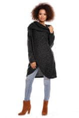 PeeKaBoo ženske pletene puhasto pulover Janoshalma črna univerzalna