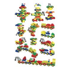 L-W Toys Junior Blocks Cars 62 kosov