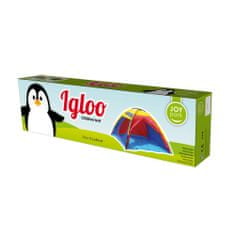 JOY PARK Otroški šotor IGLOO I, rumeno-zeleno-rdeč