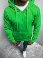 Ozonee Moški pulover Tricia s kapuco zelena L