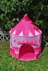 Iso Trade Otroški šotor Grad Pink ISO 1164
