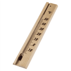 Hama Analogni termometer, notranji, lesen, 20 cm