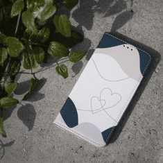 Onasi Smart Art Love ovitek za Galaxy A22 5G, preklopni