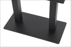 STEMA Dvojno kovinsko podnožje za mizo SH-5003-3. Dimenzije 80x40x72 cm. Črna.