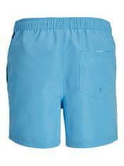 Jack&Jones Moške kopalne kratke hlače JPSTFIJI Regular Fit 12225961 Ethereal Blue (Velikost S)