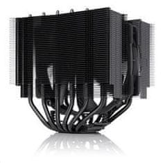 Noctua hladilnik NH-D15S chromax.black, 4-pin PWM, 1500RPM, 24.6dB, TDP220W, 1x140mm