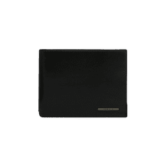 LOREN Črna klasična moška usnjena denarnica CE-PF-CRM-70-08.33_290347 Univerzalni