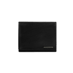 LOREN Črna moška usnjena denarnica CE-PF-CRM-70-07.32_290346 Univerzalni