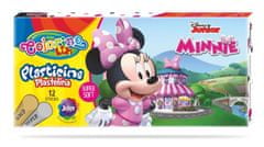 Colorino Disney Junior Minnie - glina za modeliranje 12 barv