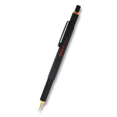 Rotring 800 Črni mehanski svinčnik, različne širine konice 0,5 mm
