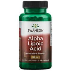 Swanson Alfa lipoična kislina, 100 mg, 120 kapsul