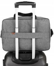 Peterson Prostorna potovalna torba z držalom za kovček