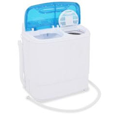Vidaxl Mini pralni stroj z dvojnim bobnom 5,6 kg