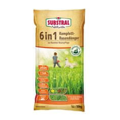 Substral Naturen 6 v 1 popolno gnojilo za travo, 10 kg