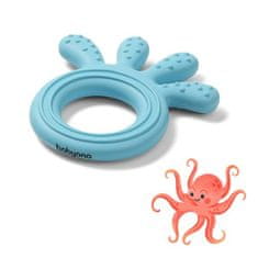 BabyOno Silikonska hobotnica dude modra