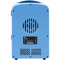 NEW Mini hladilnik za avto s funkcijo ogrevanja 12 / 240 V 4 l - modra