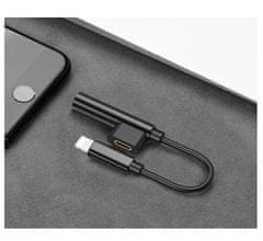 Andowl Apple Iphone 3.5mm Adapter + Polnenje