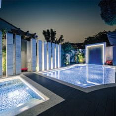 Cool Mango Vodoodporne LED lučke za zunanjo ali notranjo uporabo, večbarvne bazenske lučke (4 kosi) - Poollights