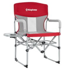 King Camp Zložljivi stol za kampiranje Director - bordo