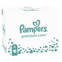 Pampers Premium Care plenice, velikost 4 (9-14 kg), 174 plenic, mesečni paket
