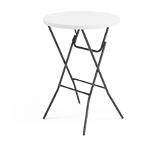 AJProsigma Plastična okrogla, zložljiva miza, Ø800 mm