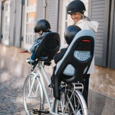 Thule Yepp 2 Maxi otroški sedež za kolo, za prtljažnik, svetlo siv
