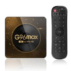 Farrot Smart TV Box 2023 G96 Max HD Android 13.0 Digitalni prizemni dekoder TV sprejemnik Set Top Box RK3528 Quad Core CPE 2-16G Media Player Podpora USB 3.0/3D/4K/8K + I8 brezžično mini tipkovnico