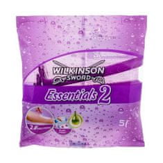 Wilkinson Sword Essentials 2 britvica za enkratno uporabo 5 kos za ženske
