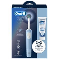 Vitality Pro Protect X Clean električna zobna ščetka, modra + Gum Care Edition zobna pasta