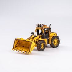 Robotime Model buldožer, Lesena 3D sestavljanka, (TG509K)