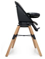 MUUVO Leseni stolček za hranjenje CHOC 2 Grafite