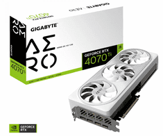 GeForce RTX 4070 Ti AERO OC V2 12G grafična kartica, 12 GB GDDR6X (GV-N407TAERO OCV2-12GD)