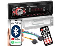 Blow AVH-8626 avto radio, FM, Bluetooth, 4x50W, MicroSD, daljinec