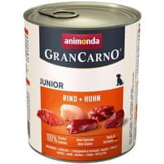 Animonda GranCarno dog Junior cons. - piščanec + govedina 800 g