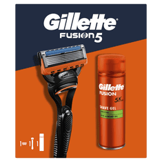Gillette Darilni komplet brivnika in gela Fusion Fusion
