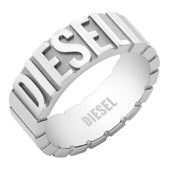 Diesel Brezčasni moški jekleni prstan DX1390040