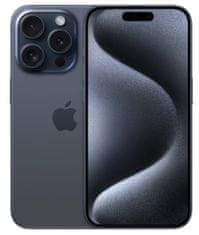 Apple iPhone 15 Pro pametni telefon, 256 GB, Blue Titanium